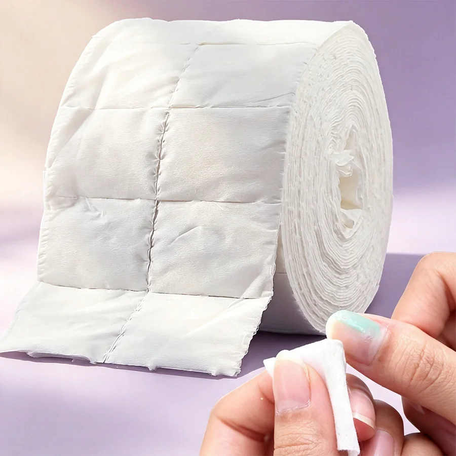 Eco Sponge - 300/500 قطعة من مناديل الأظافر القطنية