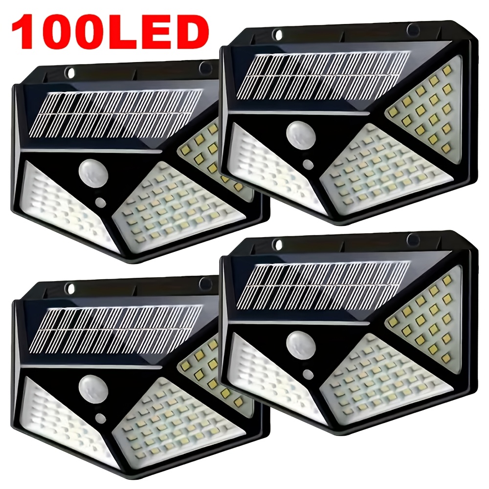 Solar Garden Light - مصباح حديقة شمسي خارجي بـ 100