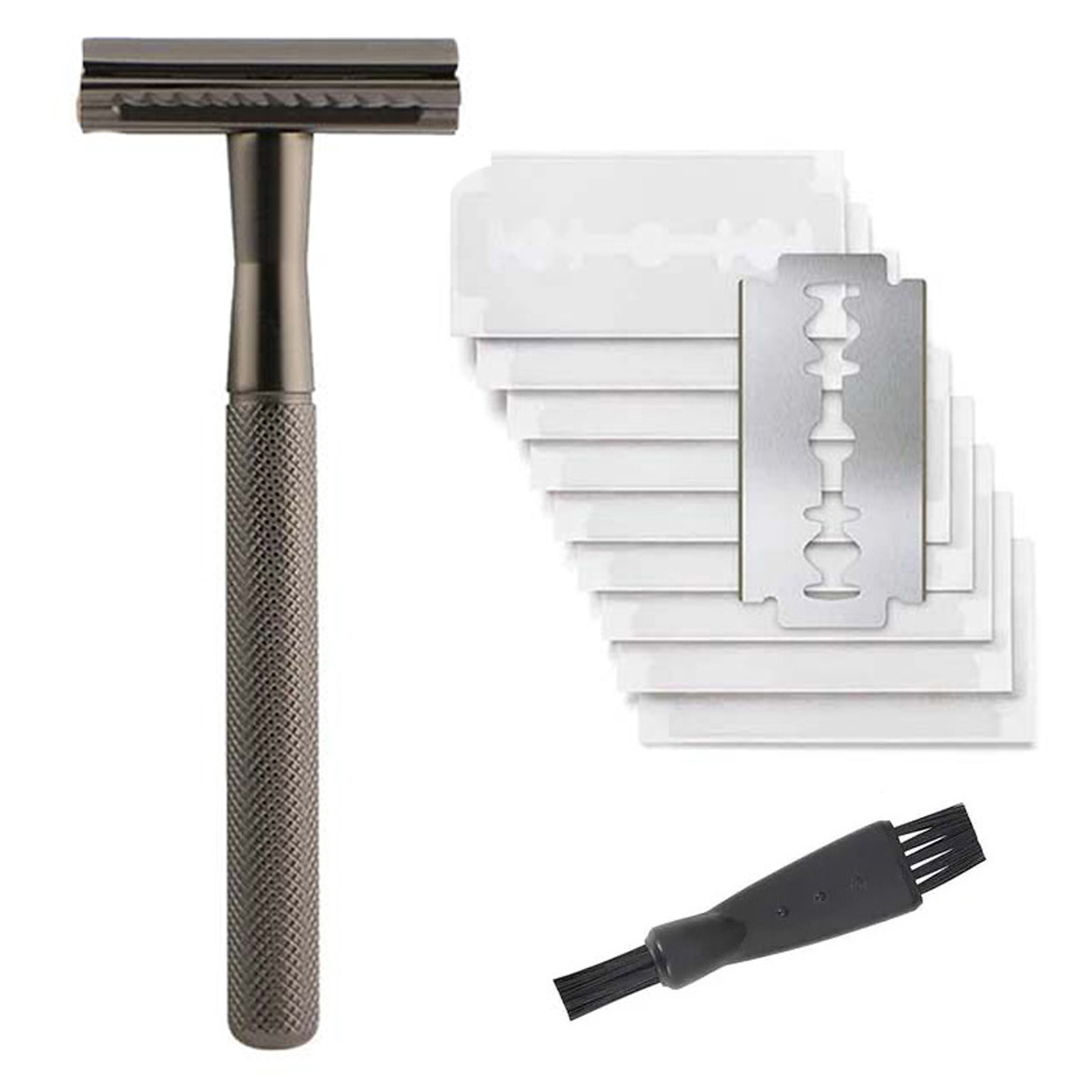 ماكينة حلاقة آمنة للرجال بمقبض - مراجعة Safety Razor Handle وسعره
