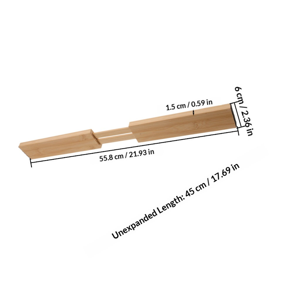 قطعتان من فواصل أدراج الخيزران - مراجعة Bamboo Cutlery وسعره