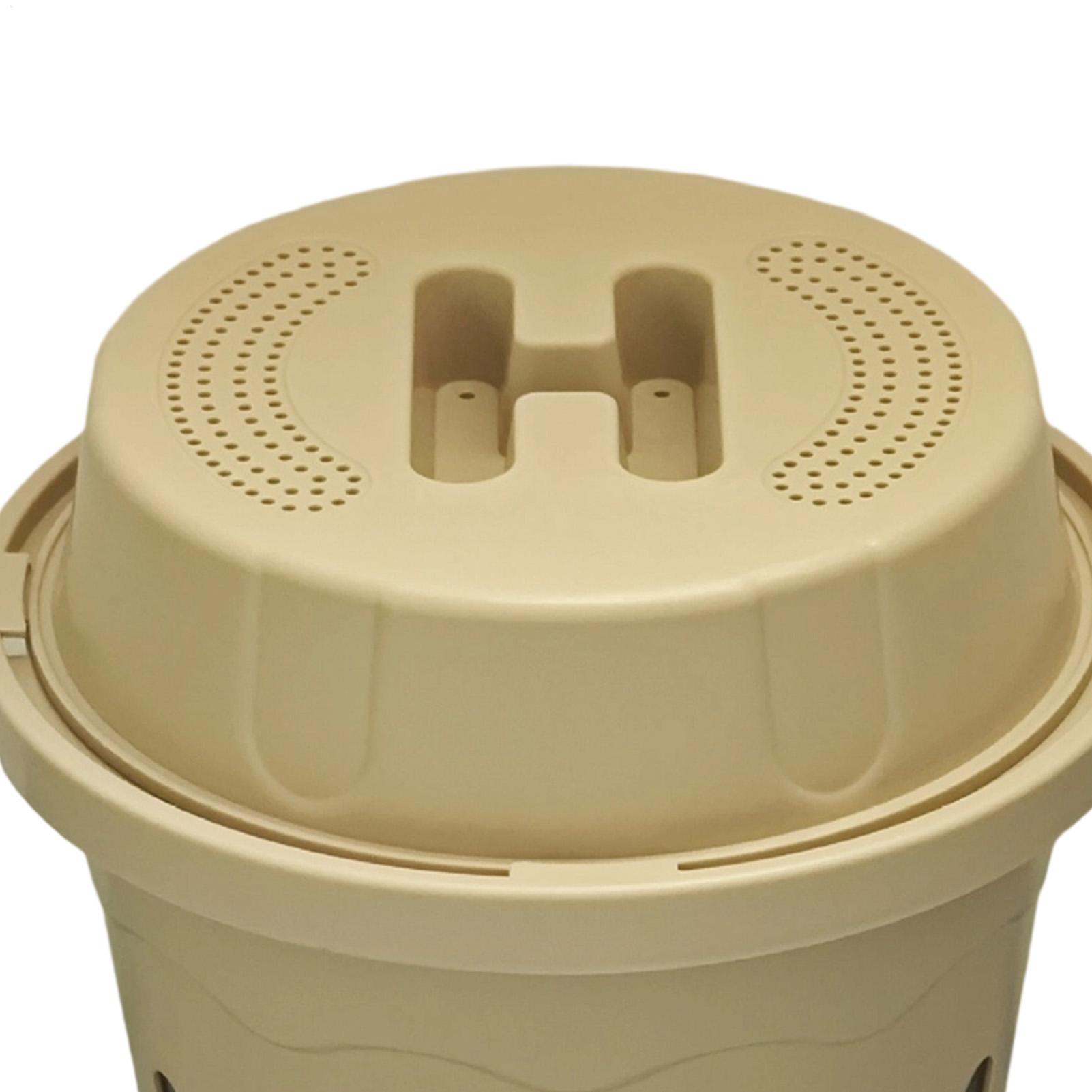 صندوق سماد دودي مدمج في الأرض  - مراجعة Compost Bin وسعره