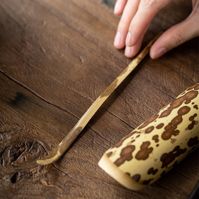 اليدوية الخشب ماتشا الشاي مجمو - مراجعة Bamboo Cutlery وسعره