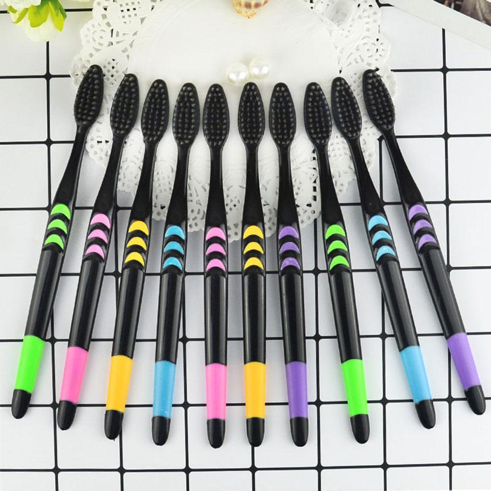 10 قطع معبأة من فرشاة الأسنان  - مراجعة Bamboo Toothbrush وسعره