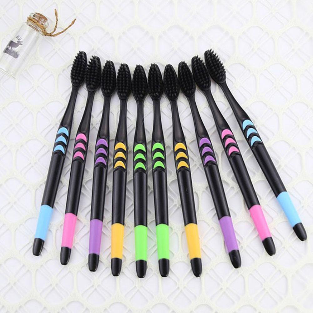 10 قطع معبأة من فرشاة الأسنان  - مراجعة Bamboo Toothbrush وسعره
