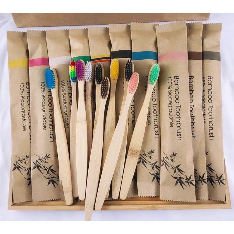 5-30 قطعة فرشاة أسنان من الخيز - مراجعة Bamboo Toothbrush وسعره