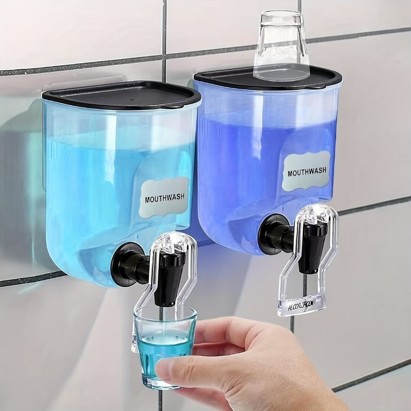 قطعتان من موزع غسول الفم سعة 6 - مراجعة Reusable Bottle وسعره