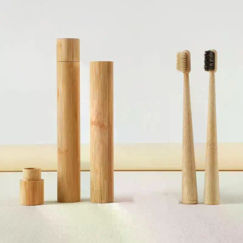 فرشاة أسنان من شعر الخيل والخي - مراجعة Bamboo Toothbrush وسعره