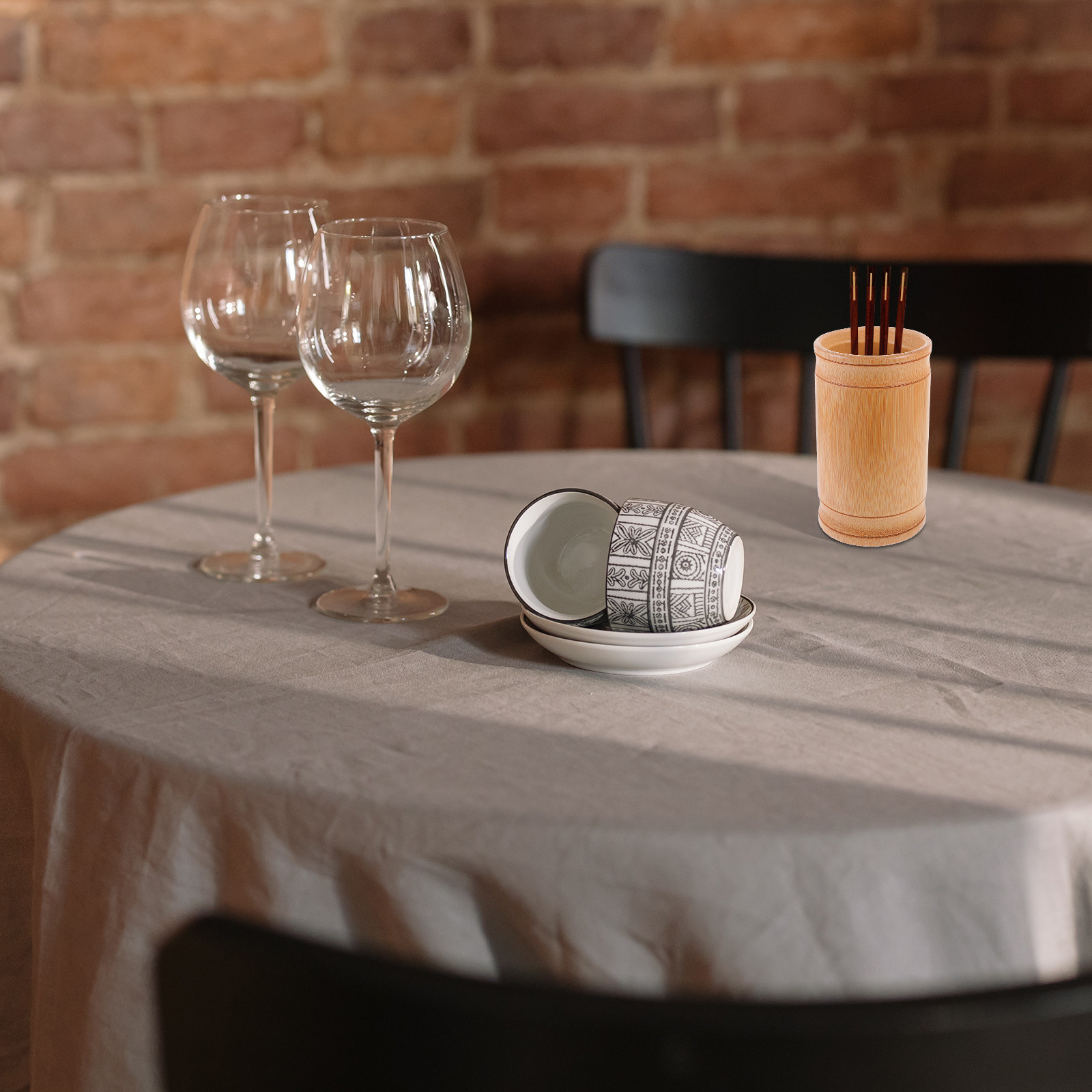 حامل عيدان الطعام المصنوع من ا - مراجعة Bamboo Cutlery وسعره