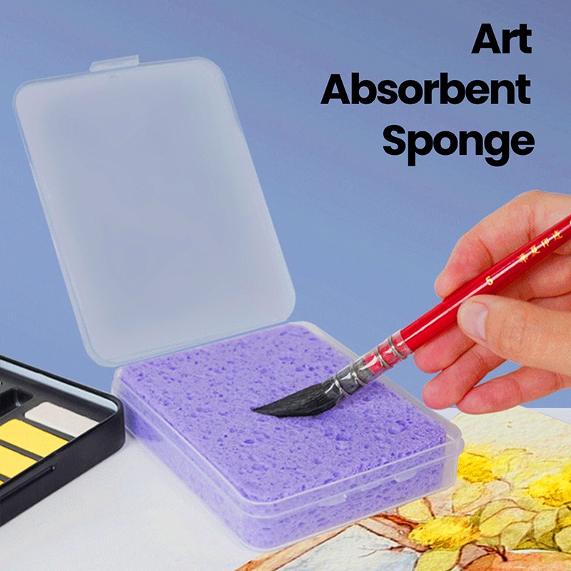 إسفنجة تنظيف الألوان المائية ف - مراجعة Eco Sponge وسعره