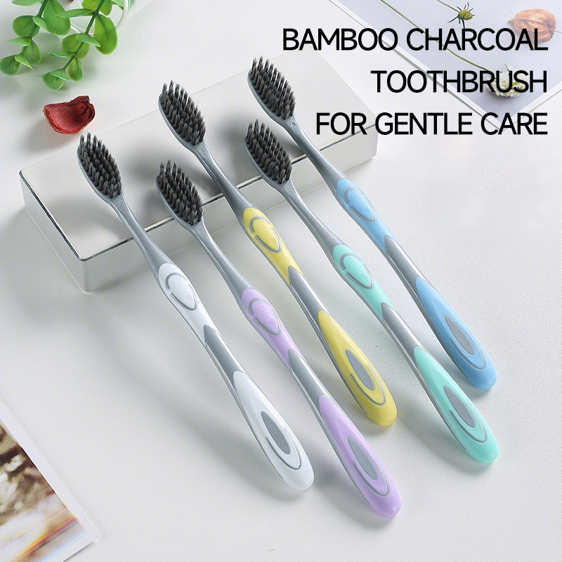 5/10 قطع فرشاة أسنان يدوية مع  - مراجعة Bamboo Toothbrush وسعره