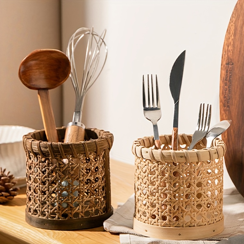 حامل أدوات مائدة قطعة واحدة -  - مراجعة Bamboo Cutlery وسعره
