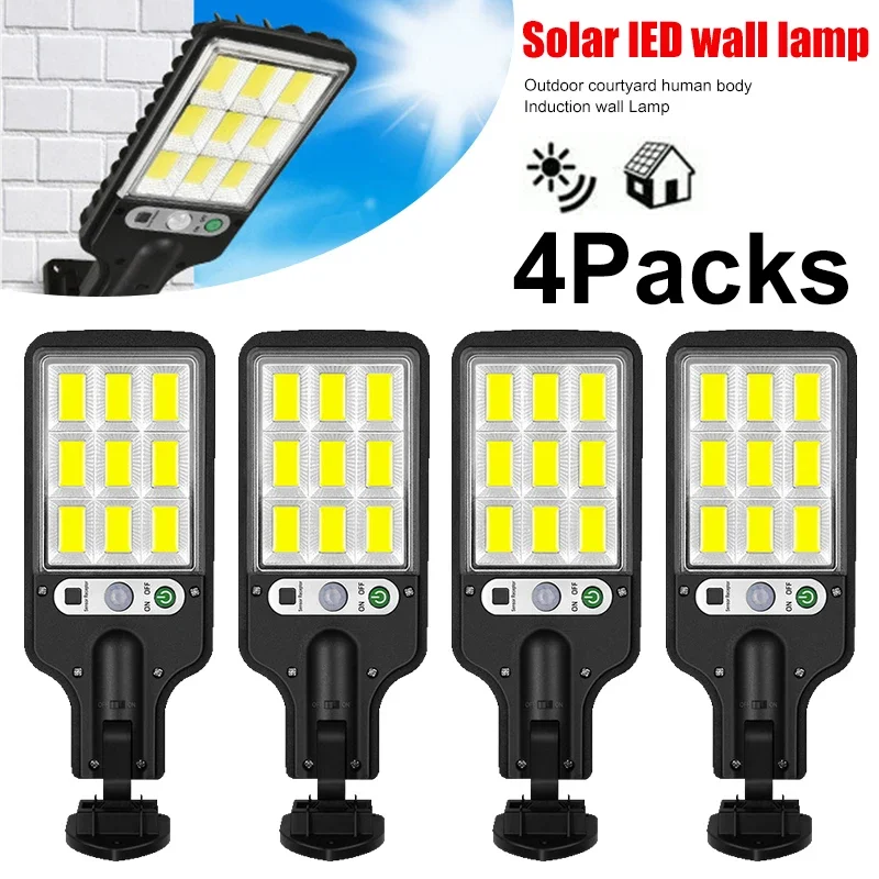 مصباح جداري خارجي قوي يعمل بال - مراجعة Solar Garden Light وسعره