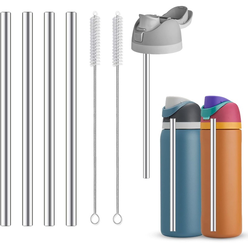 شفاطات معدنية بديلة لزجاجات مي - مراجعة Reusable Straw وسعره
