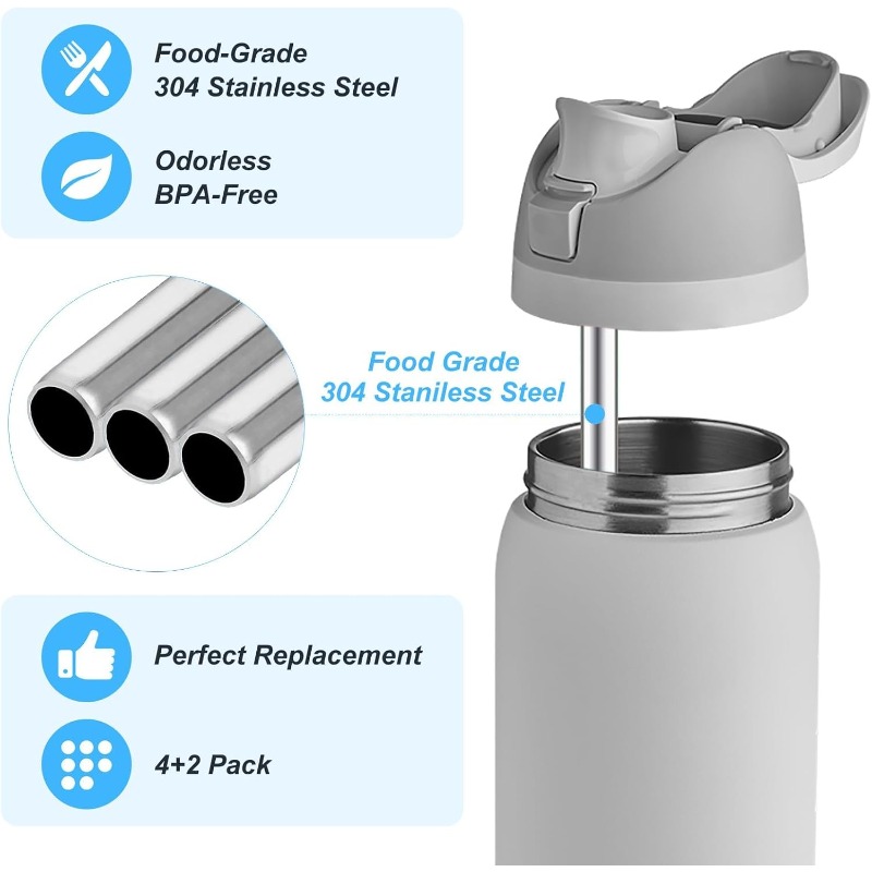 شفاطات معدنية بديلة لزجاجات مي - مراجعة Reusable Straw وسعره