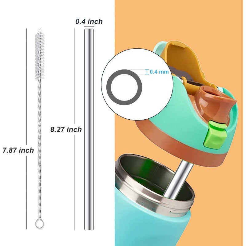 شفاطات معدنية بديلة لزجاجات مي - مراجعة Reusable Straw وسعره