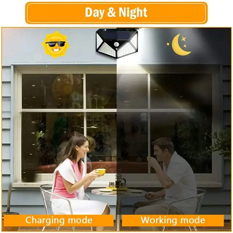 مصباح حديقة شمسي خارجي بـ 100  - مراجعة Solar Garden Light وسعره