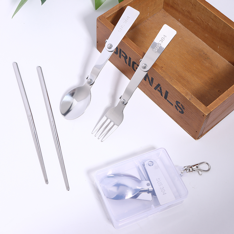 1 قطعة/3 قطعة الفولاذ المقاوم  - مراجعة Bamboo Cutlery وسعره