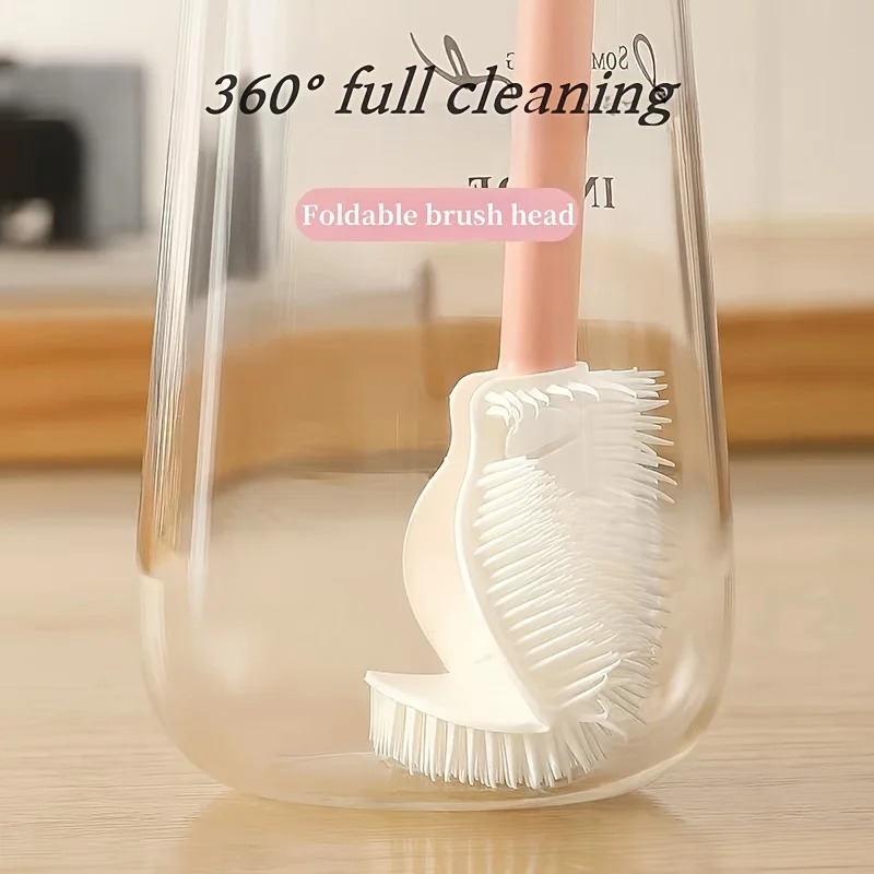 فرشاة تنظيف شاملة قابلة للطي ب - مراجعة Reusable Bottle وسعره
