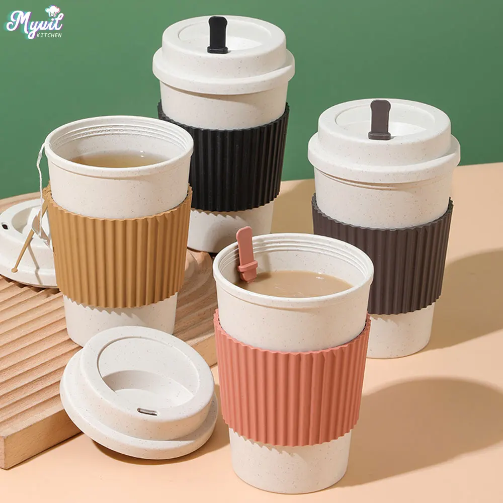 450 مللي فناجين القهوة مع الأغ - مراجعة Reusable Straw وسعره