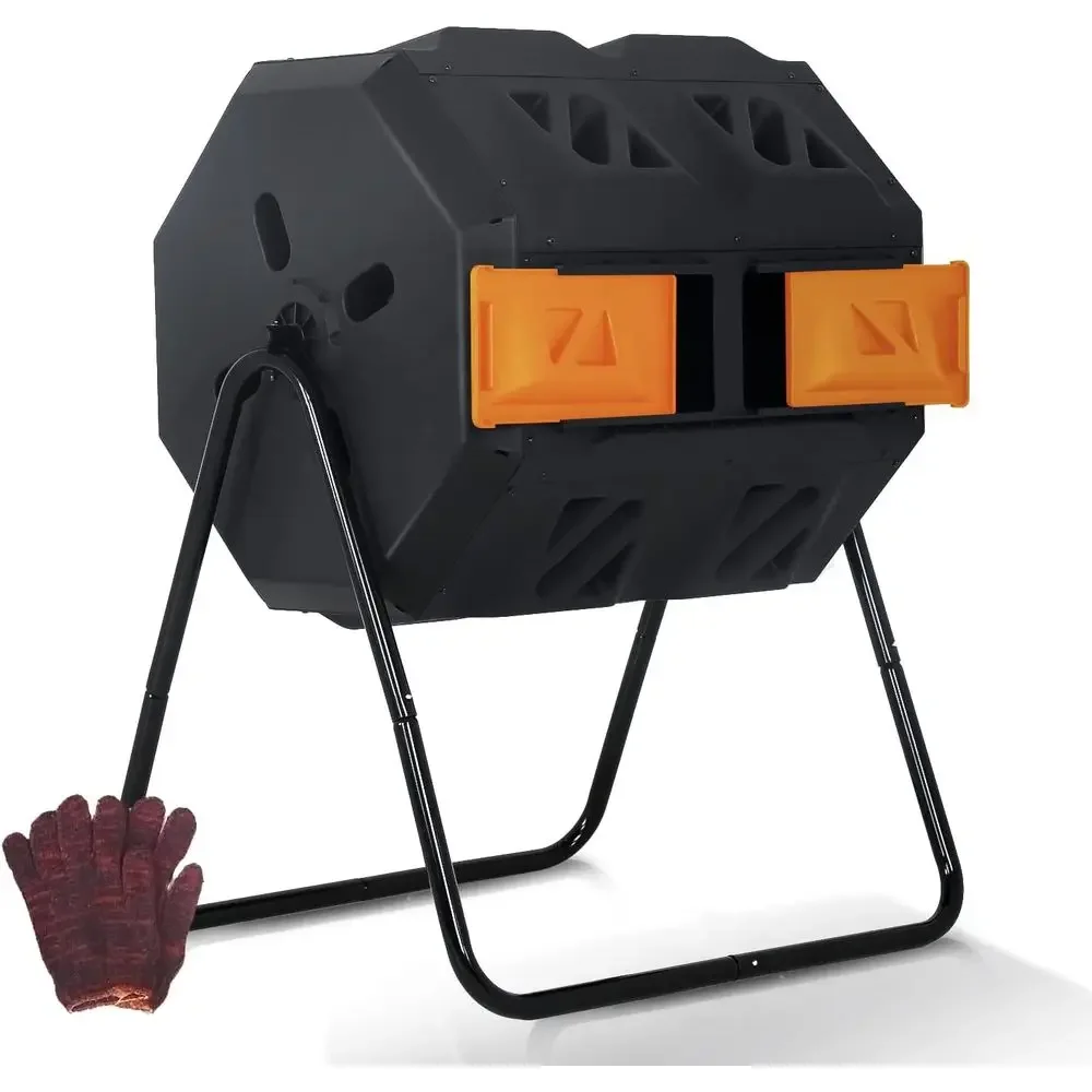 حاوية سماد دوارة خارجية بسعة 4 - مراجعة Compost Bin وسعره