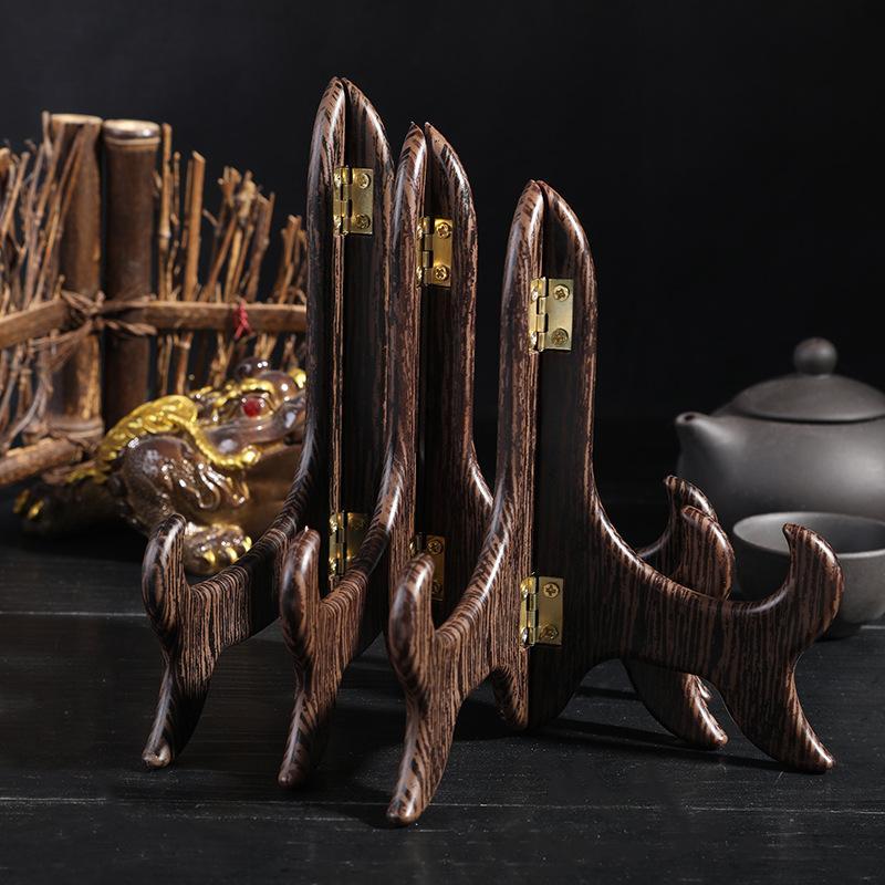 حامل عرض أطباق خشبي عتيق بتصمي - مراجعة Bamboo Cutlery وسعره