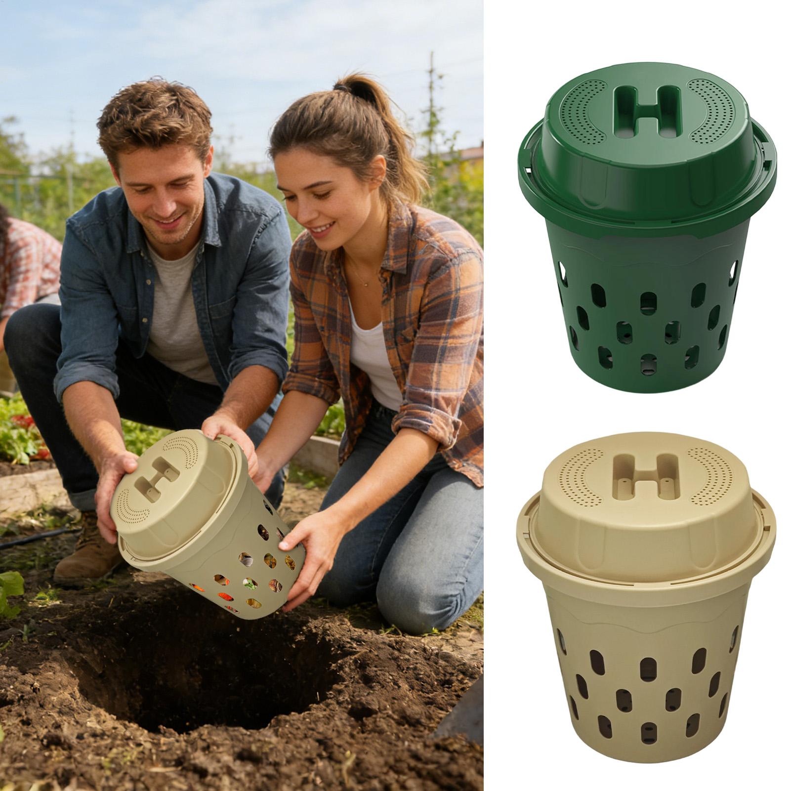 جهاز تسميد البقور العضوي المدف - مراجعة Compost Bin وسعره