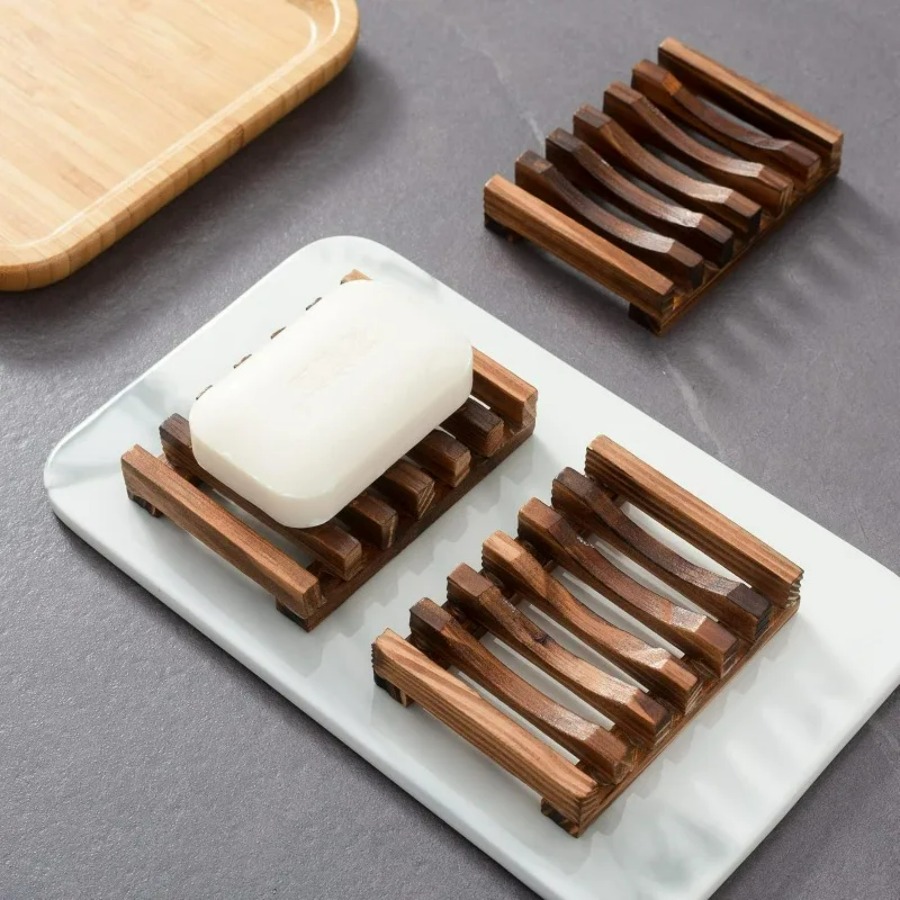طبق صابون خشبي للحمام للاستحما - مراجعة Bamboo Cutlery وسعره